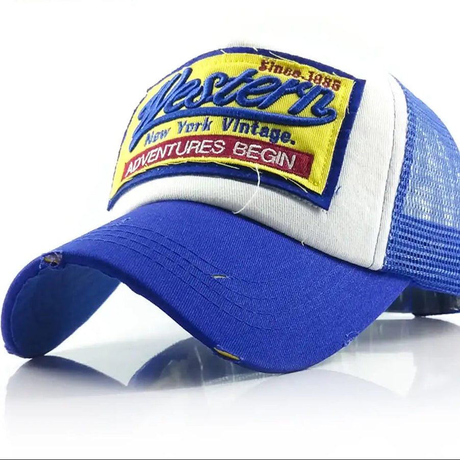 Casquette Trucker Vintage Brodée – Style Streetwear Unisexe