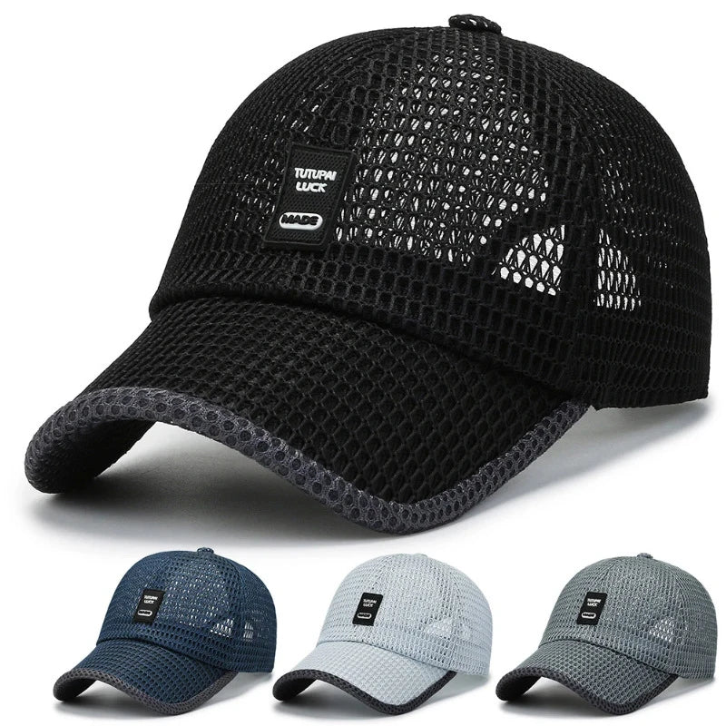 Casquette Respirante en Maille Unisexe – Légère et Ajustable