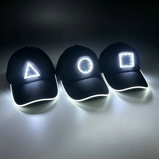 Casquette LED Lumineuse Unisexe – Éclairage Rechargeable pour Soirées