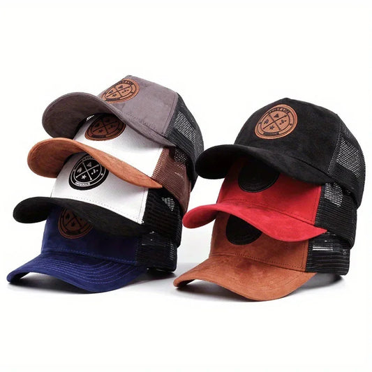 Casquette Trucker Unisexe – Maille Respirante avec Patch Vintage