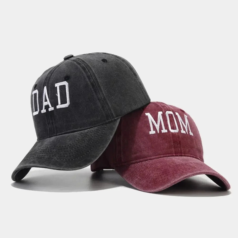 Casquette Vintage MOM & DAD – Style Rétro Ajustable