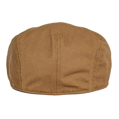 Casquette Plate Homme en Coton – Style Gatsby Vintage