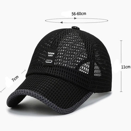 Casquette Respirante en Maille Unisexe – Légère et Ajustable