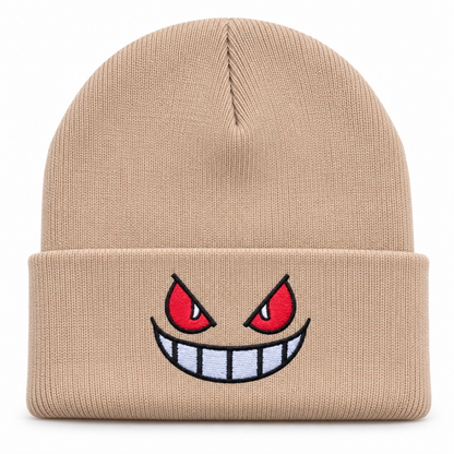 Bonnet Brodé Fantaisie Homme Femme – Visage Original- Plusieurs Coloris Le chapeau du jour