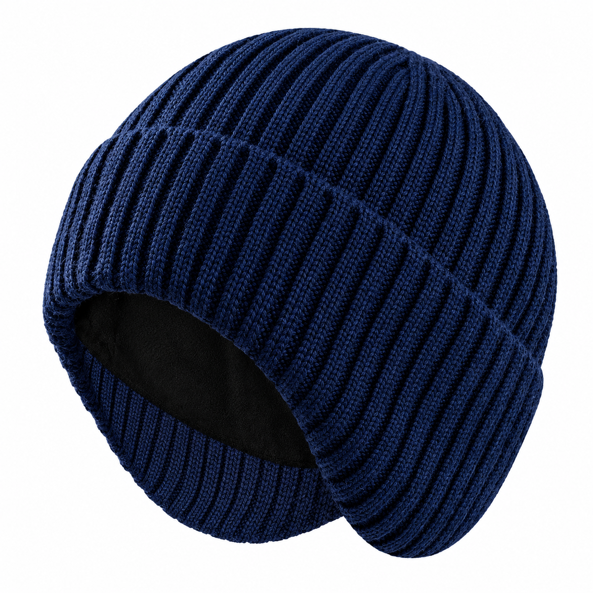 Bonnet Hiver Homme Femme à Oreilles Couverte – Tricot Côtelé __ocb_default__