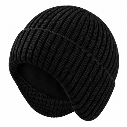 Bonnet Hiver Homme Femme à Oreilles Couverte – Tricot Côtelé __ocb_default__
