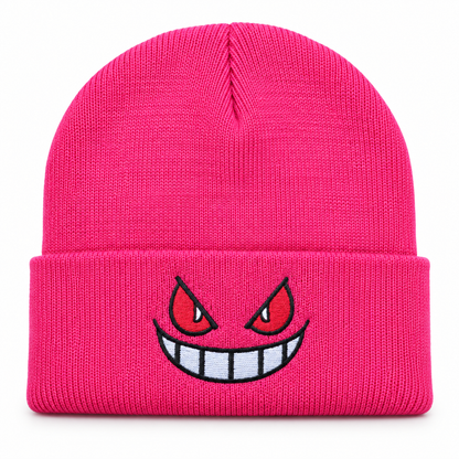 Bonnet Brodé Fantaisie Homme Femme – Visage Original- Plusieurs Coloris Le chapeau du jour
