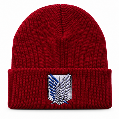 Bonnet Manga Ailes de la Liberté Brodé – Style Anime, 5 Coloris Le chapeau du jour