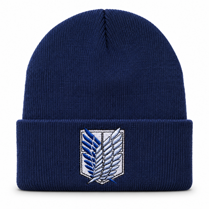 Bonnet Manga Ailes de la Liberté Brodé – Style Anime, 5 Coloris Le chapeau du jour
