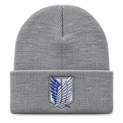Bonnet Manga Ailes de la Liberté Brodé – Style Anime, 5 Coloris Le chapeau du jour