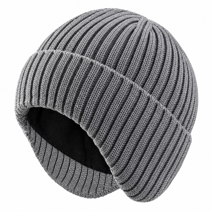 Bonnet Hiver Homme Femme à Oreilles Couverte – Tricot Côtelé __ocb_default__