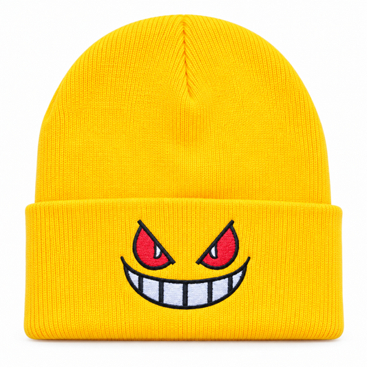 Bonnet Brodé Fantaisie Homme Femme – Visage Original- Plusieurs Coloris Le chapeau du jour
