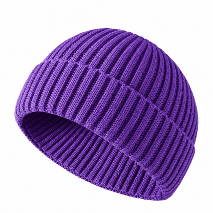Bonnet Court Côtelé Homme Femme – Style Urbain, Plusieurs Coloris __ocb_default__