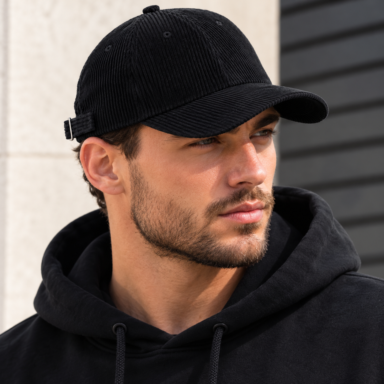 Casquette en Velours Côtelé Unisexe – Style Vintage et Ajustable