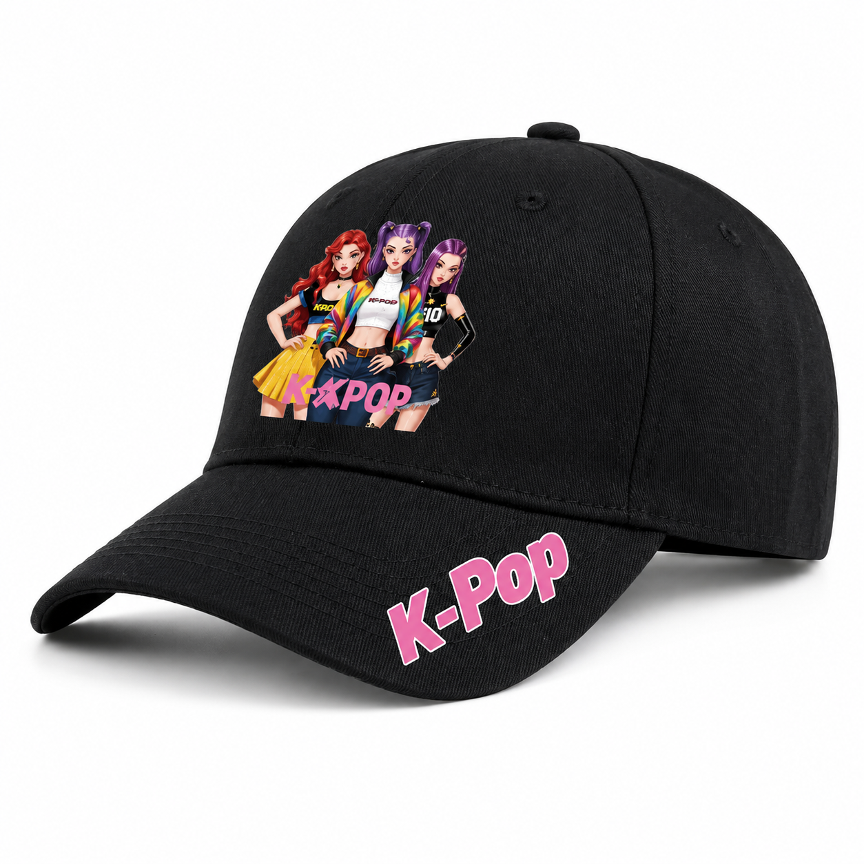 Casquette K-Pop Unisexe – Style Coréen Ajustable