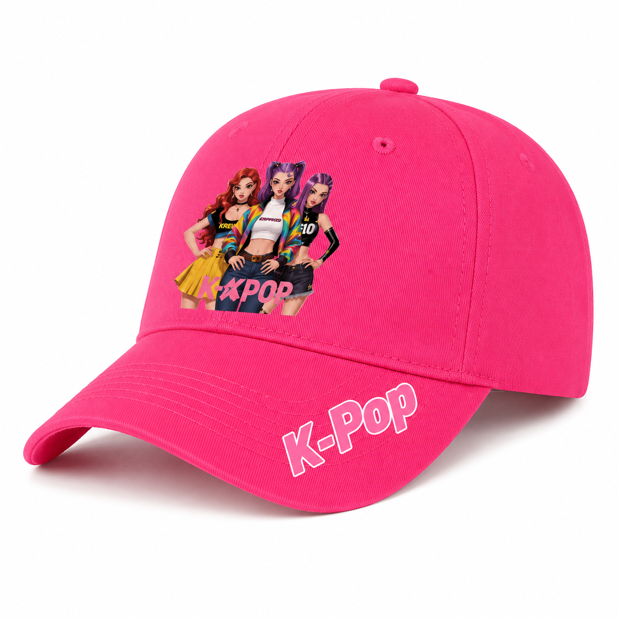 Casquette K-Pop Unisexe – Style Coréen Ajustable