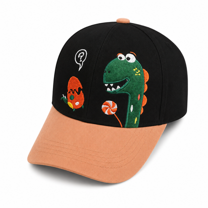 Casquette Enfant Dinosaure – Ajustable pour Garçon et Fille
