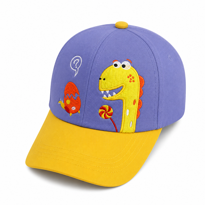 Casquette Enfant Dinosaure – Ajustable pour Garçon et Fille