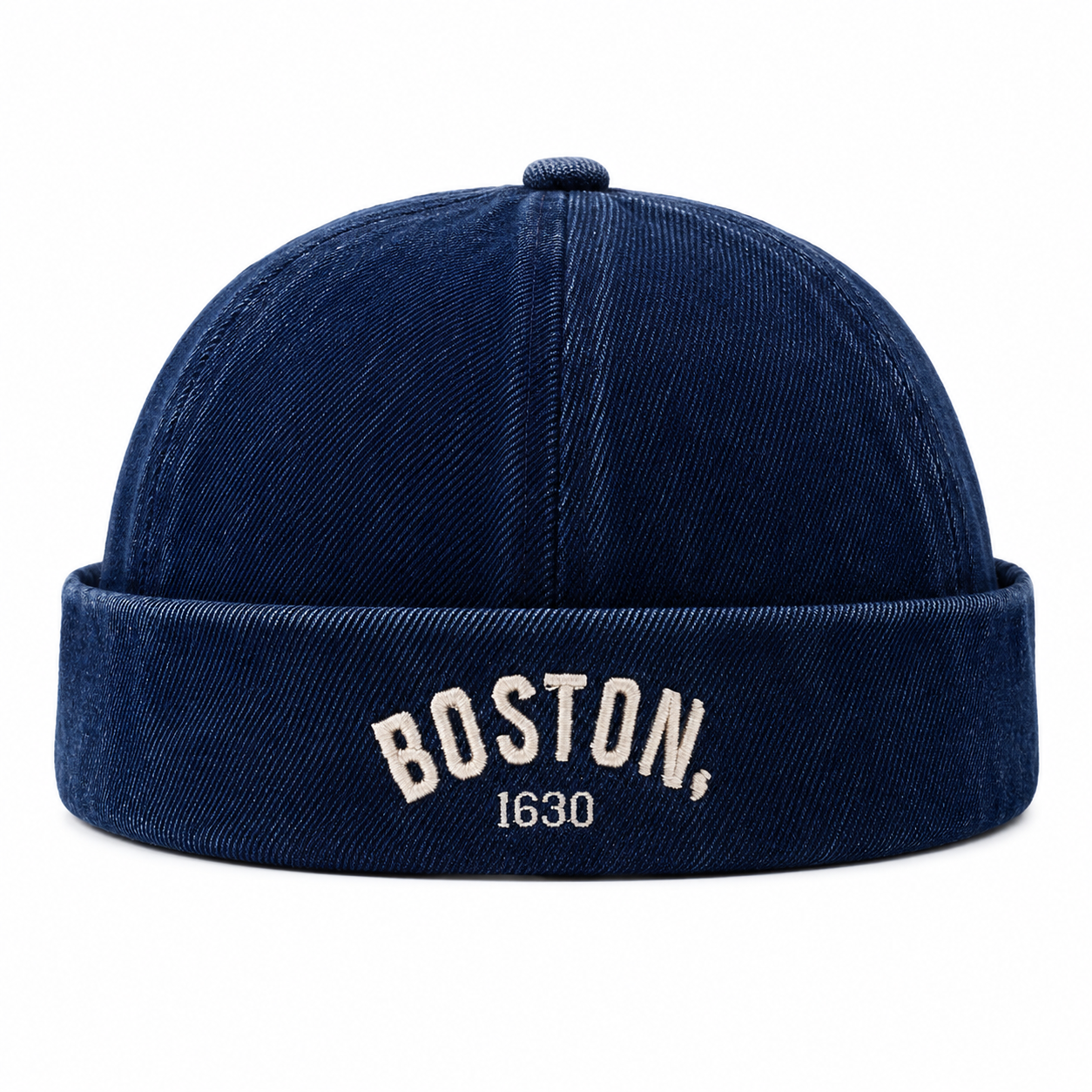 Bonnet Docker Vintage en Jean pour Bébé | Coton Respirant et Ajustable