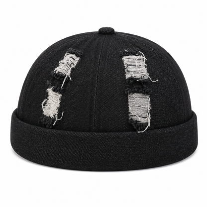 Bonnet Docker Vintage en Jean pour Enfant | Ajustable et Tendance