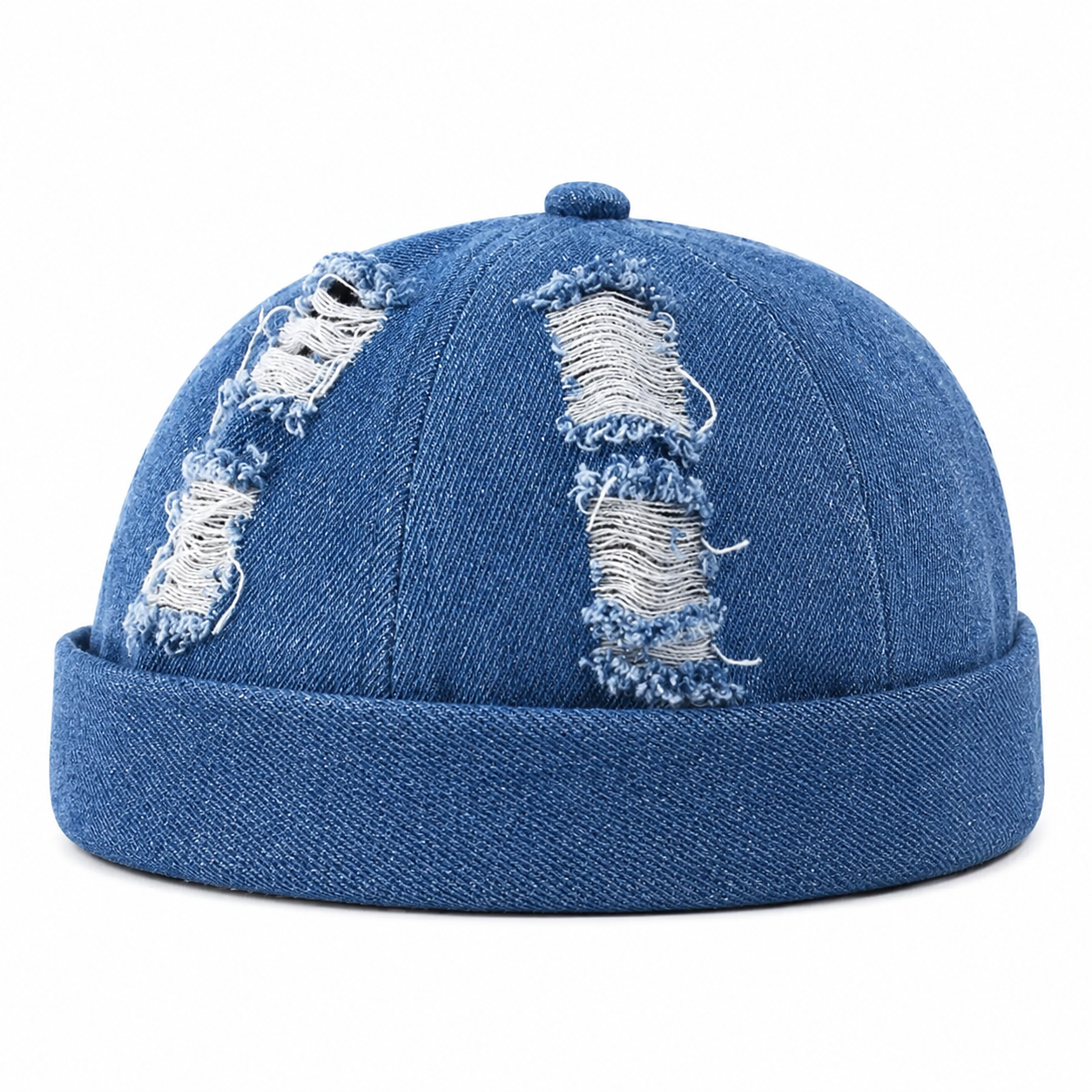 Bonnet Docker Vintage en Jean pour Enfant | Ajustable et Tendance