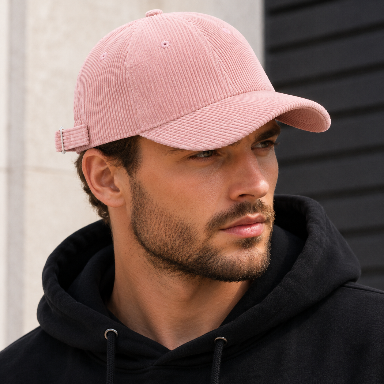Casquette en Velours Côtelé Unisexe – Style Vintage et Ajustable