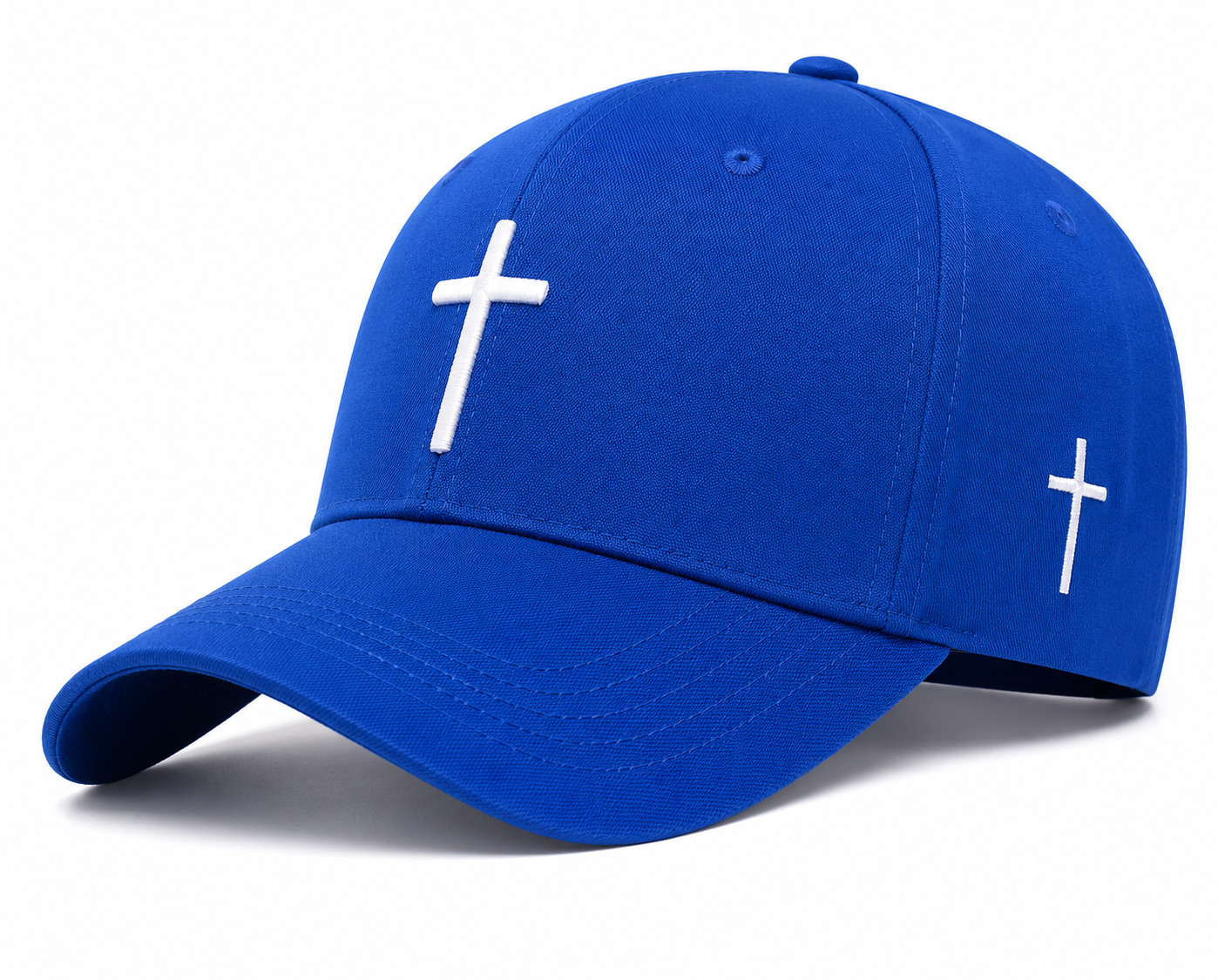 Casquette Unisexe Brodée Croix – Style Streetwear Ajustable