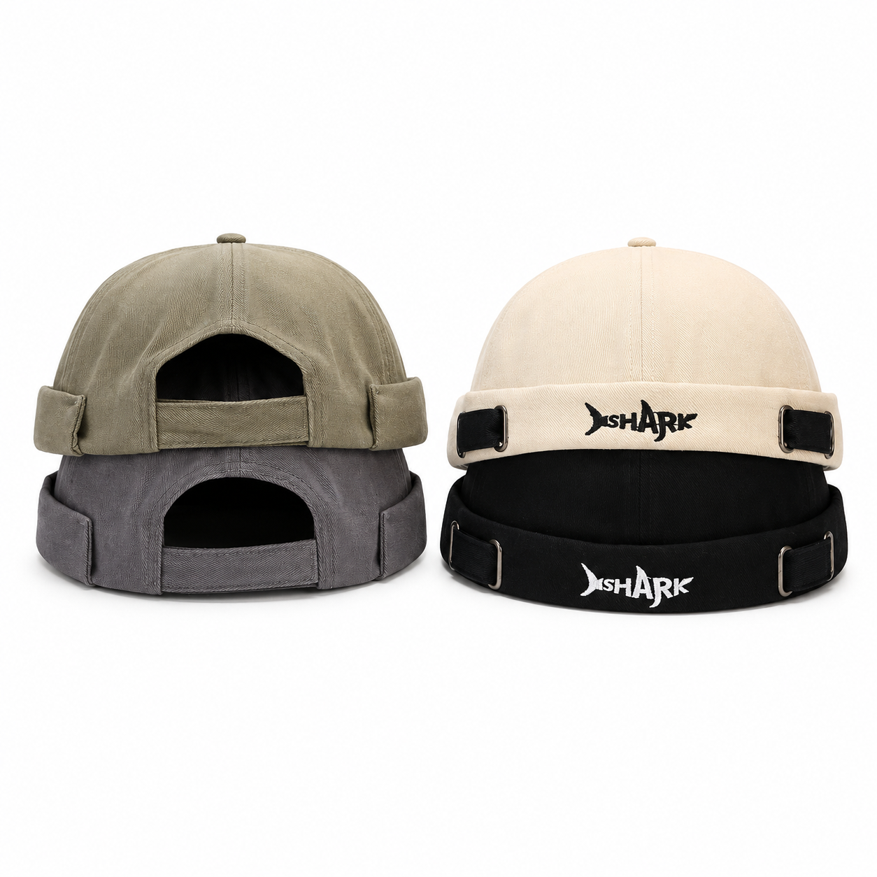 Bonnet Docker Vintage Ajustable | Style Marin Unisexe