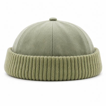 Bonnet Docker d'Hiver en Coton | Style Marin Vintage Unisexe