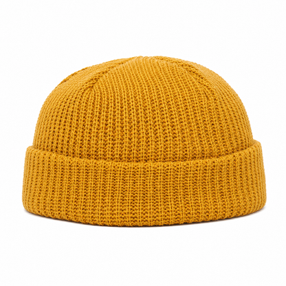 Bonnet Docker Tricoté Unisexe | Chaud et Confortable pour l'Hiver