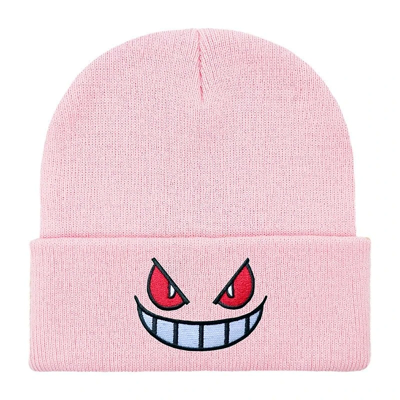 Bonnet Brodé Fantaisie Homme Femme – Visage Original- Plusieurs Coloris Le chapeau du jour