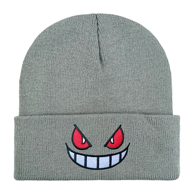 Bonnet Brodé Fantaisie Homme Femme – Visage Original- Plusieurs Coloris Le chapeau du jour