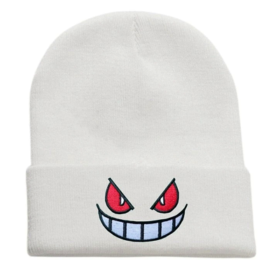 Bonnet Brodé Fantaisie Homme Femme – Visage Original- Plusieurs Coloris Le chapeau du jour