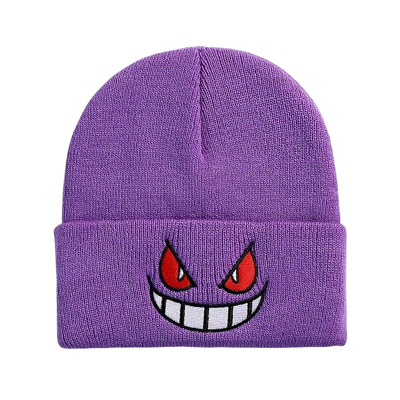 Bonnet Brodé Fantaisie Homme Femme – Visage Original- Plusieurs Coloris Le chapeau du jour
