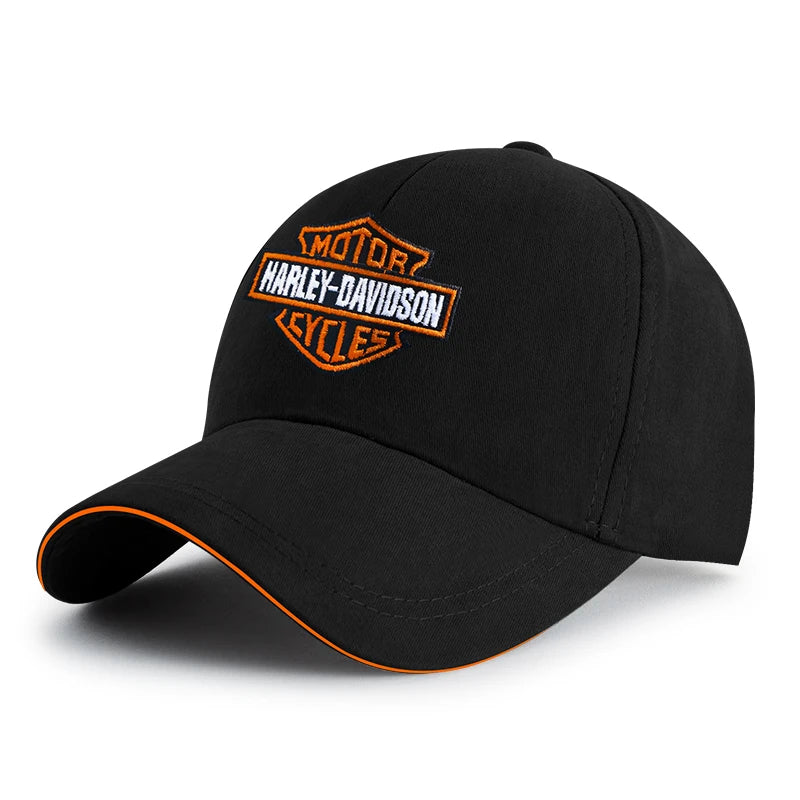 Casquette Brodé Style Moto - Accessoire Sport & Soleil pour Homme et Femme