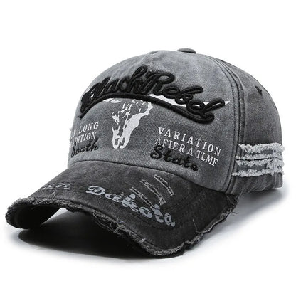 Casquette Vintage en Coton Lavé – Style Rétro Ajustable