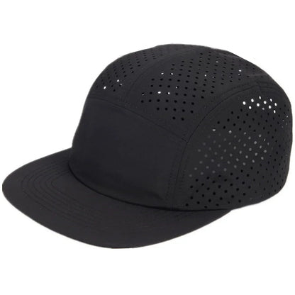 Casquette Snapback Unisexe 5 Panneaux – Respirante et Ajustable