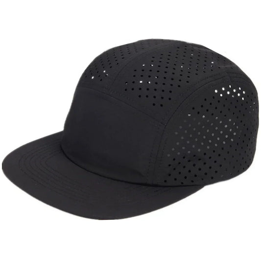 Casquette Snapback Unisexe 5 Panneaux – Respirante et Ajustable