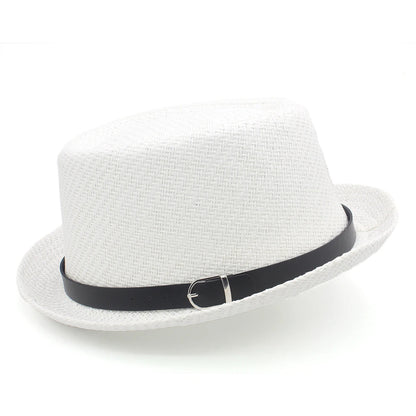Chapeau Fedora Unisexe en Paille – Élégant et Léger