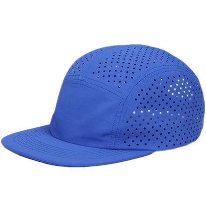 Casquette Snapback Unisexe 5 Panneaux – Respirante et Ajustable
