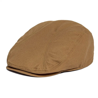Casquette Plate Homme en Coton – Style Gatsby Vintage