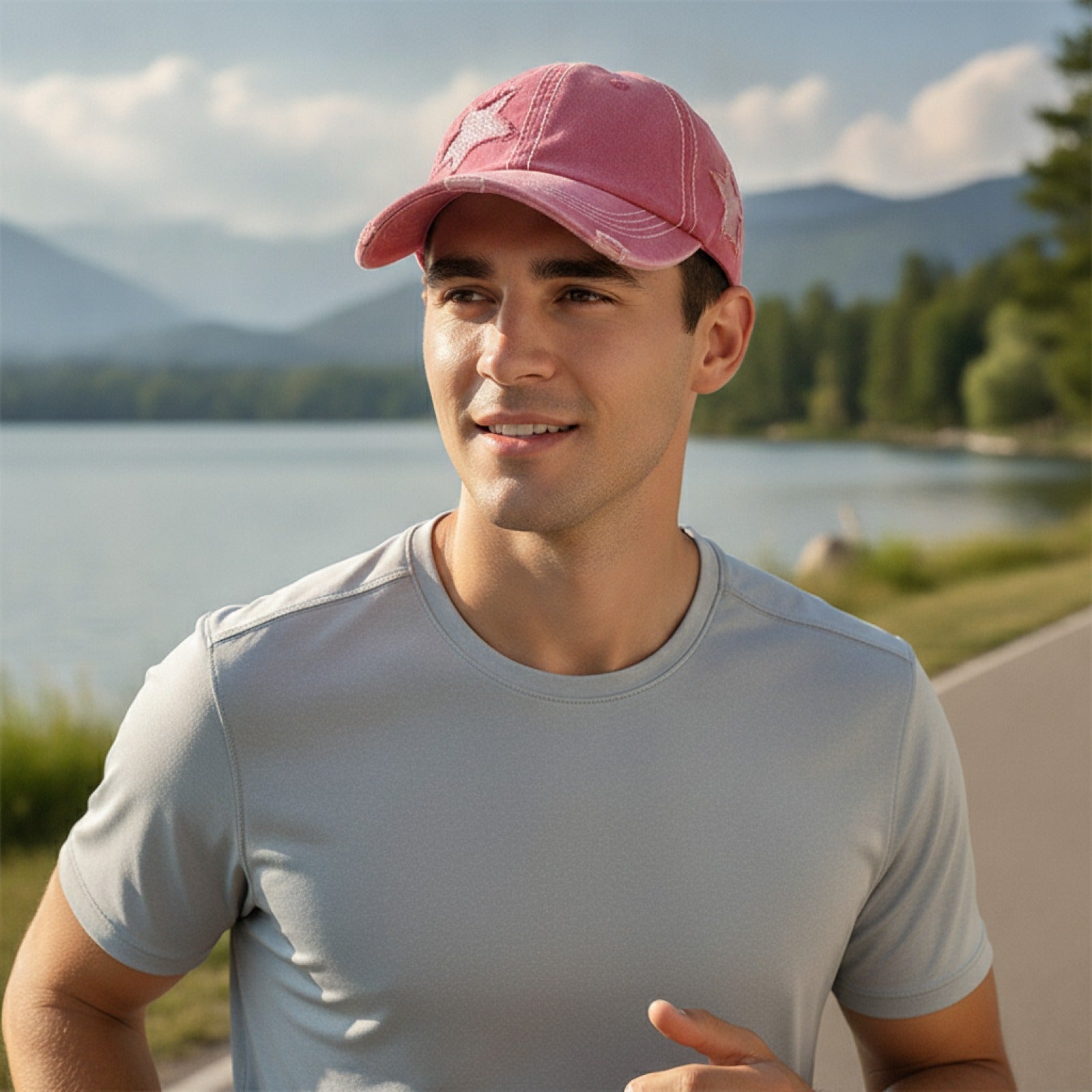 Casquette de baseball respirante à séchage rapide - Chapeau de soleil ajustable pour le sport et toutes saisons