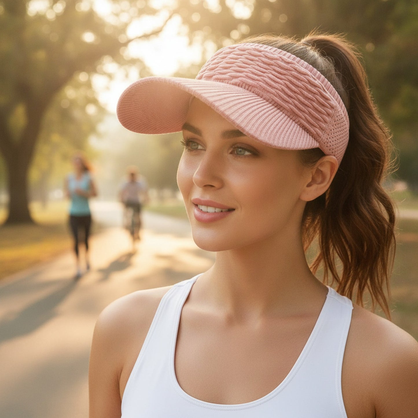 Casquette Visière Femme Respirante Protection UV - Idéale Sport & Loisirs Extérieur