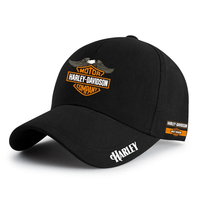 Casquette Brodé Style Moto - Accessoire Sport & Soleil pour Homme et Femme