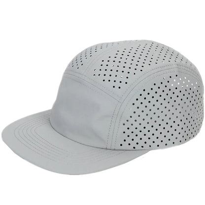 Casquette Snapback Unisexe 5 Panneaux – Respirante et Ajustable