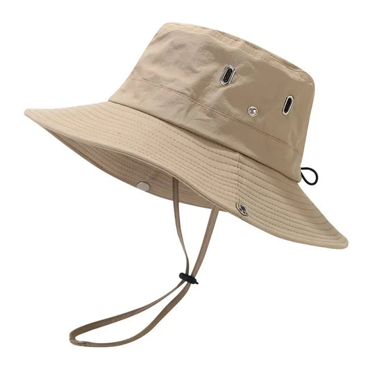 Chapeau Bob Homme à Large Bord – Protection UV pour Randonnée et Pêche
