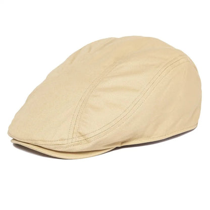 Casquette Plate Homme en Coton – Style Gatsby Vintage