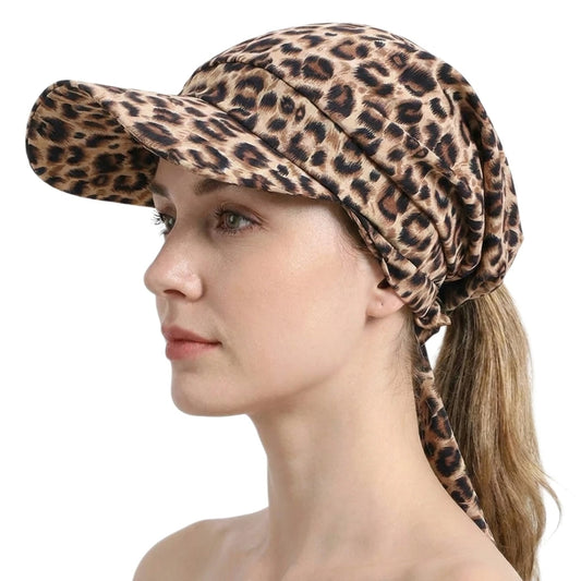 Casquette Turban Imprimée Femme - Style Bohème Chic pour l'Été et le Sport