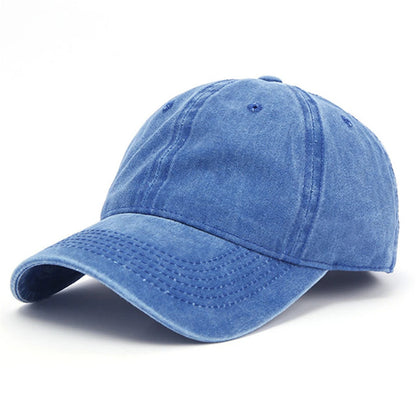 Casquette Vintage Unisexe en Coton – Style Délavé Ajustable
